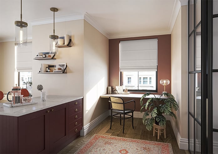 Bruschal (Blackout), Pashmina - Motorised Roman Blind - Image 6